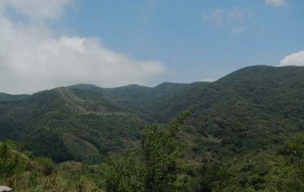 サラクサク峠遠景