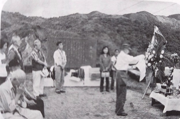 バレテ峠慰霊祭