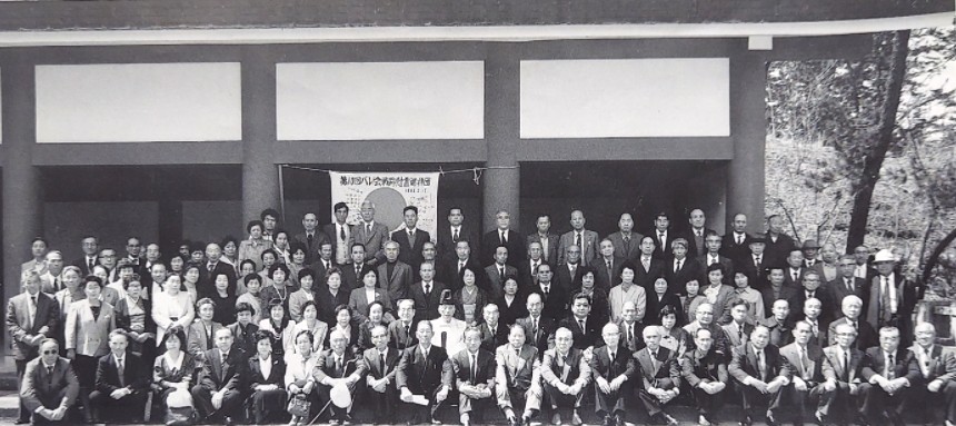 バレテ会慰霊祭(昭和63年)