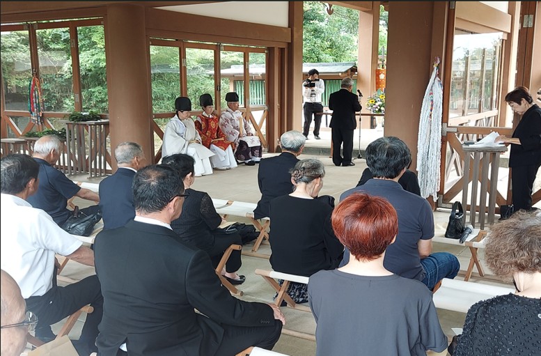 会長の祭文奏上
