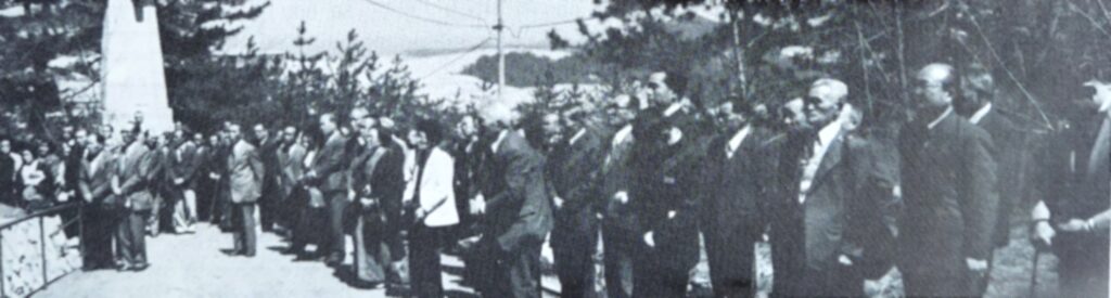 
第１０回慰霊祭（比島戦没者慰霊碑前の小祭典）