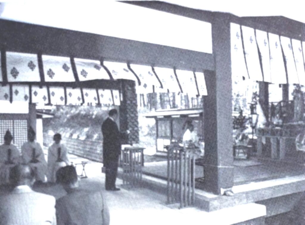 第１０回慰霊祭（島田会長祭文奏上）